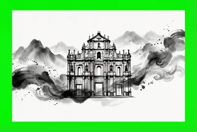 ag百家乐水墨国风标志